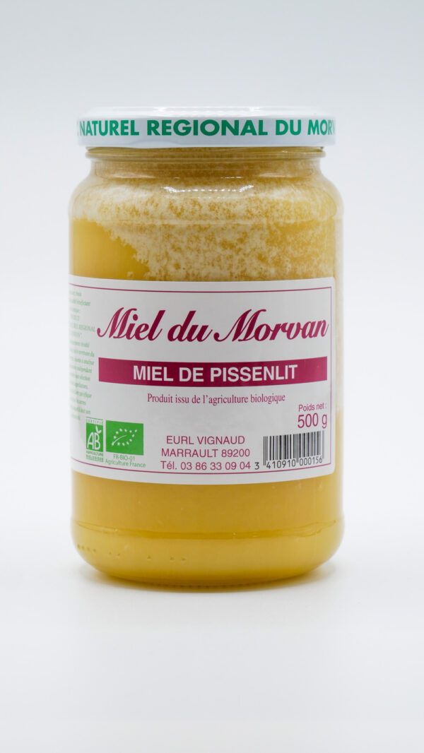 Miel de Pissenlit Morvan Maison Vignaud